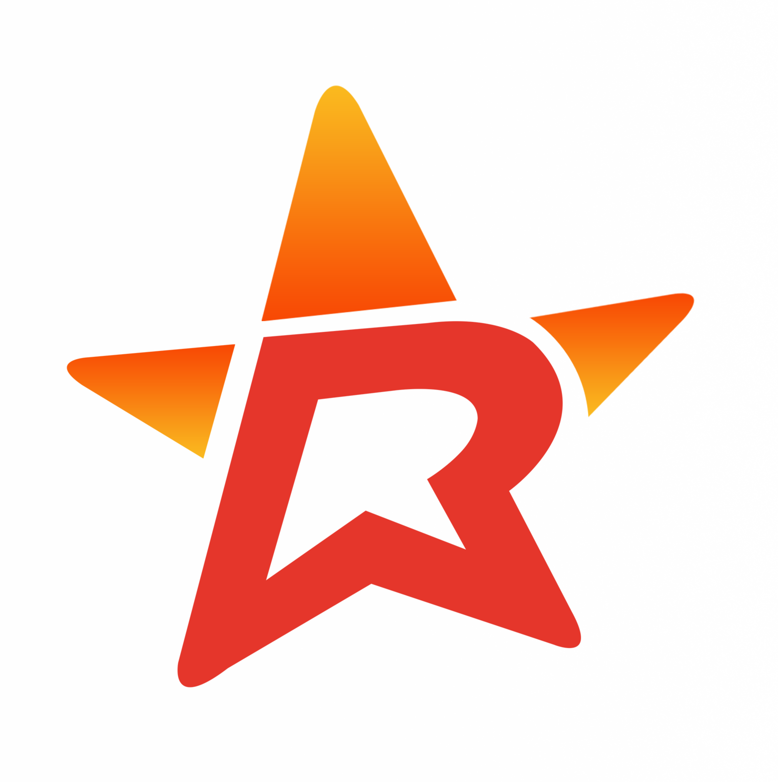 Russtarz logo with white bakground