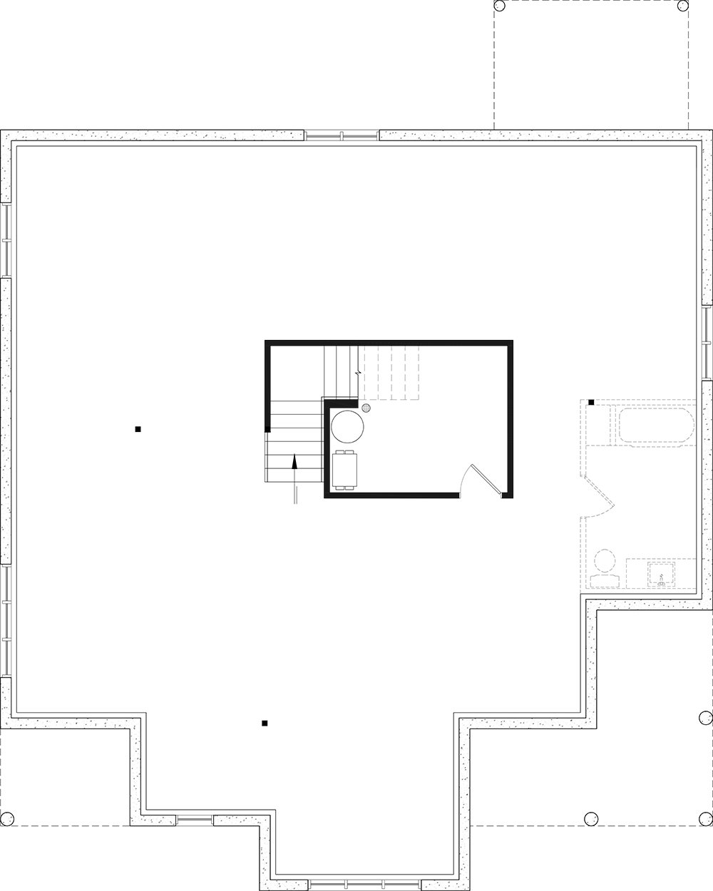 3037 unfinished basement