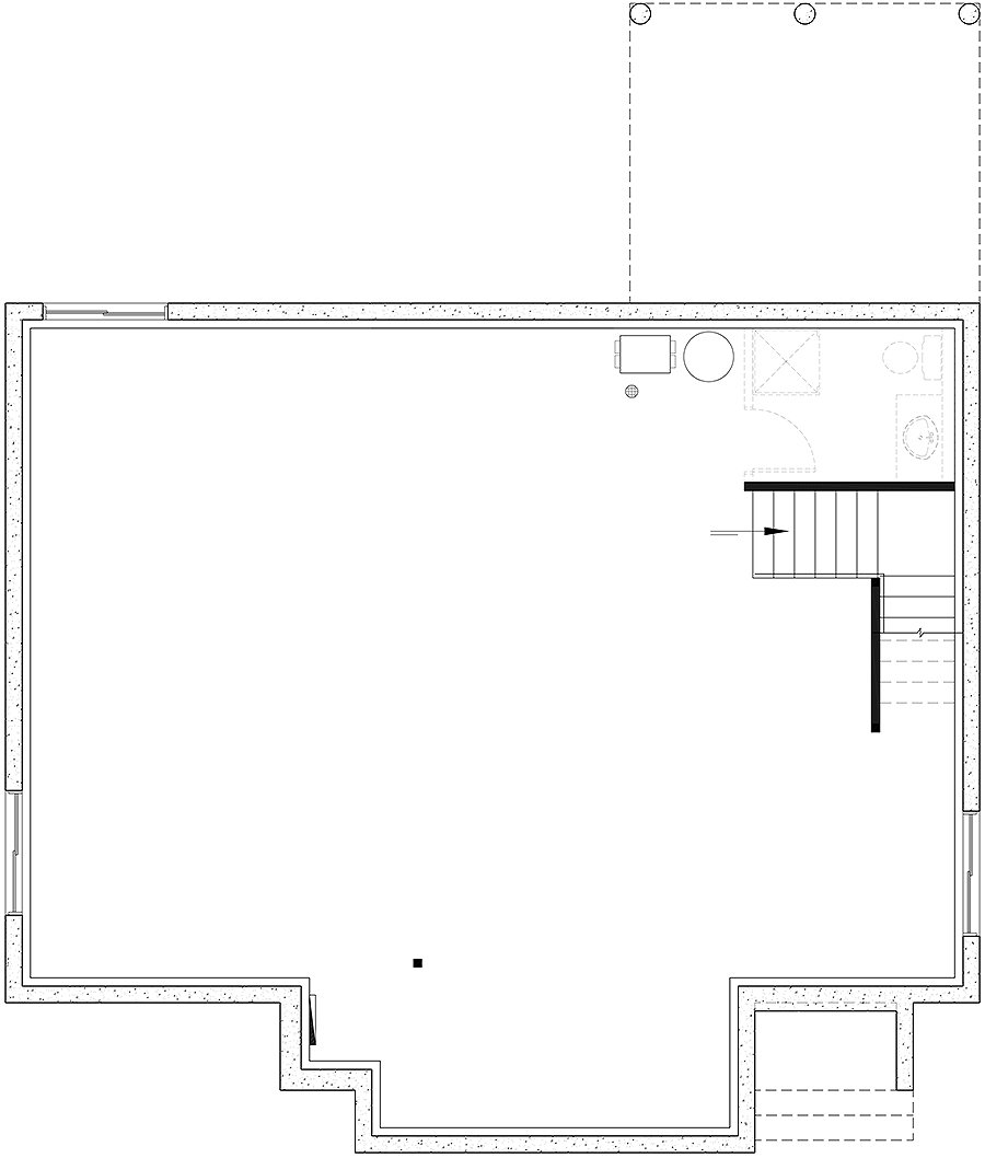 3160 unfinished basement