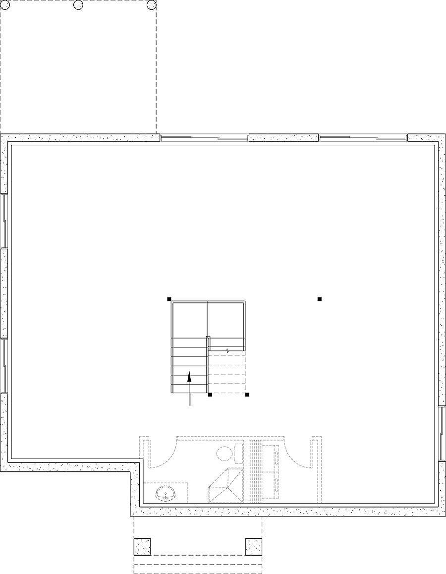 90110 unfinished basement