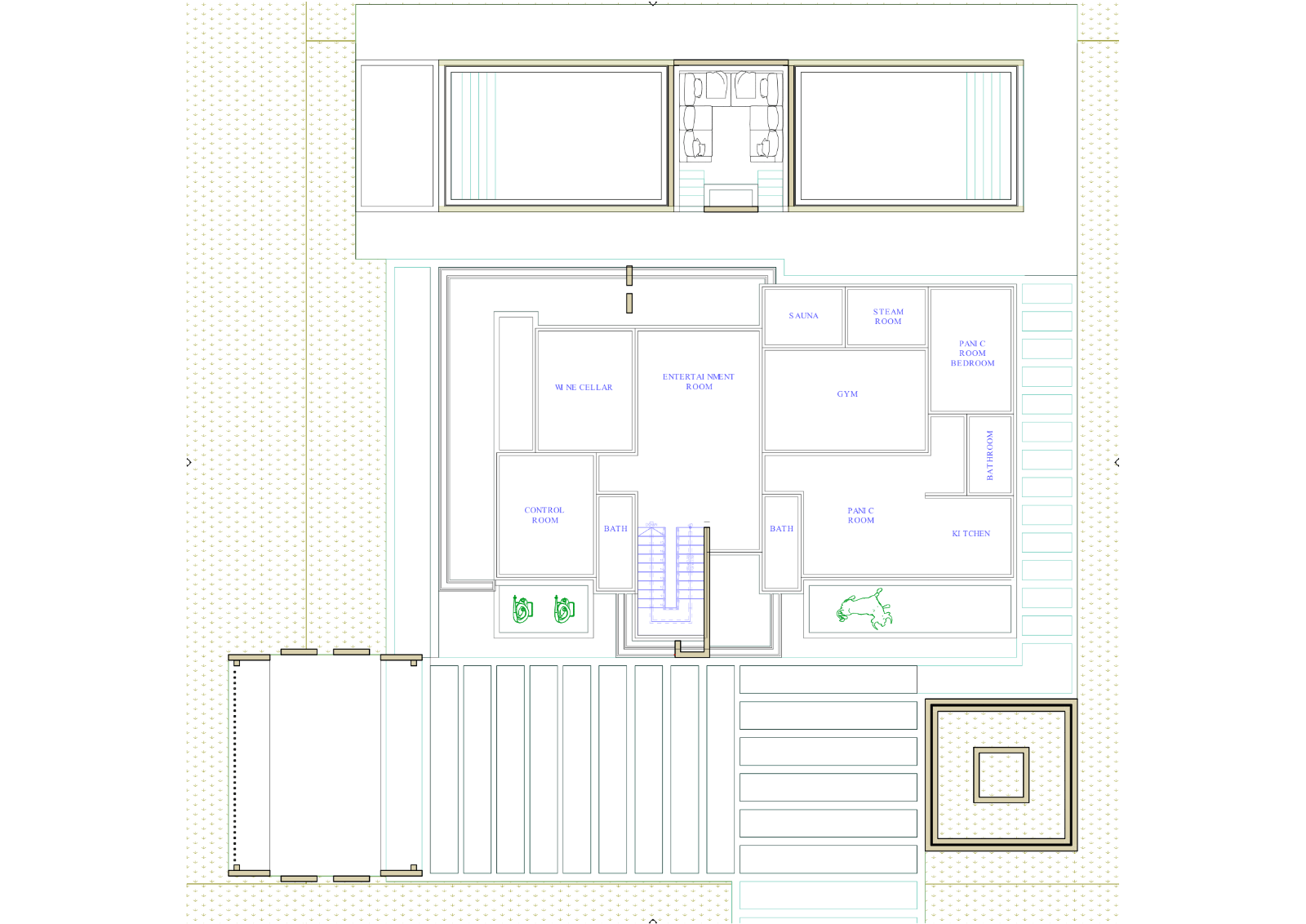Basement floor