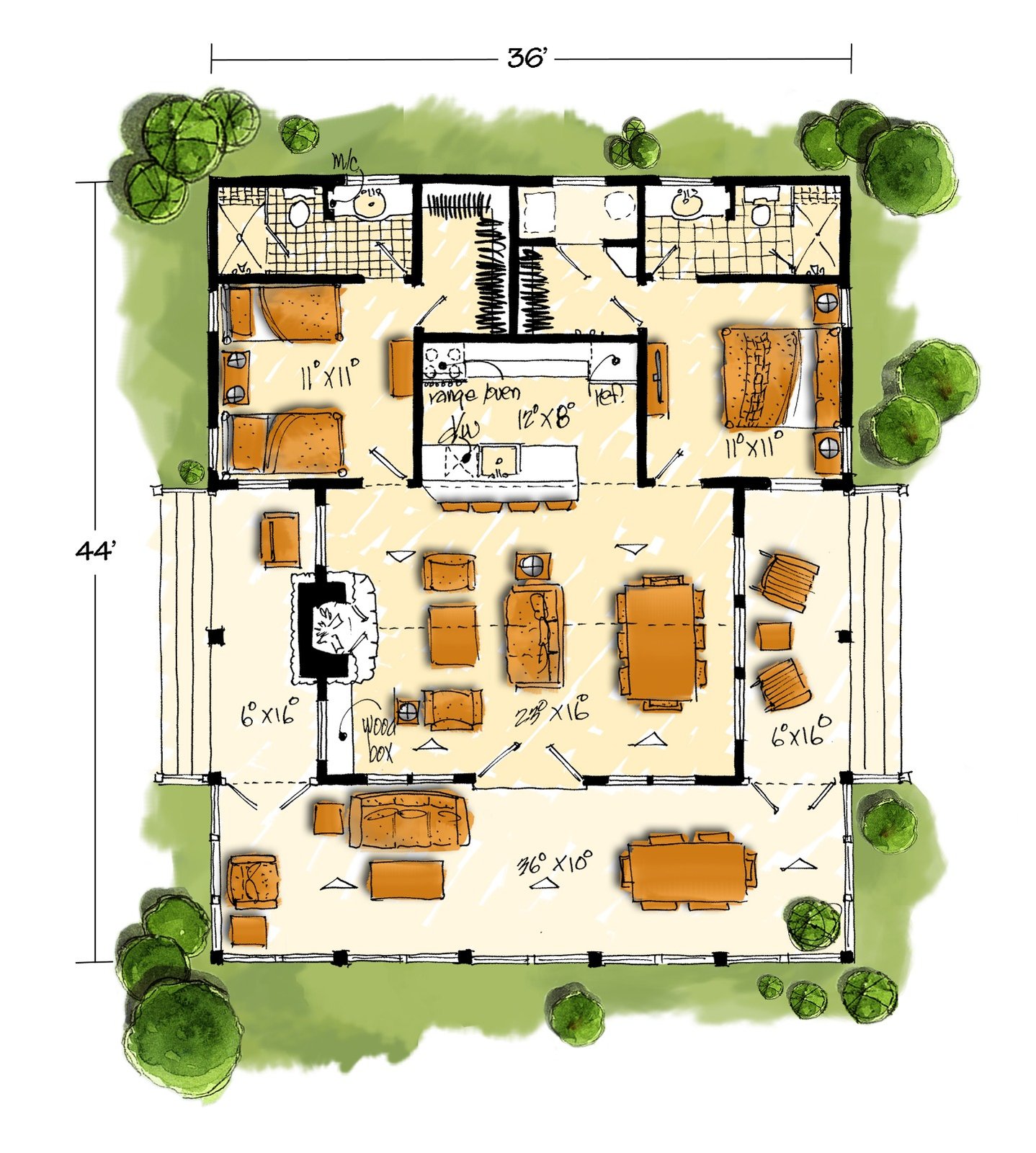 Cw bunkhouse iii fp
