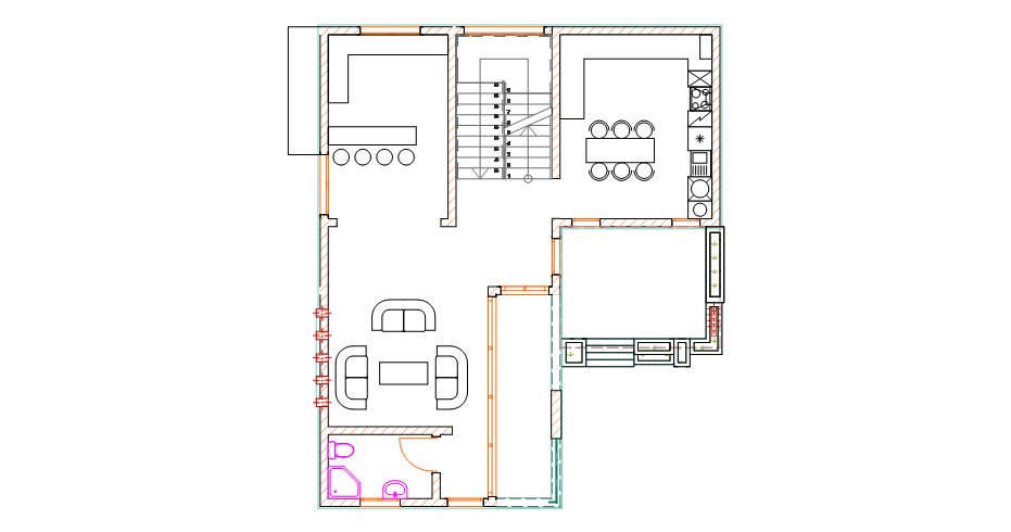 Ground floor plan