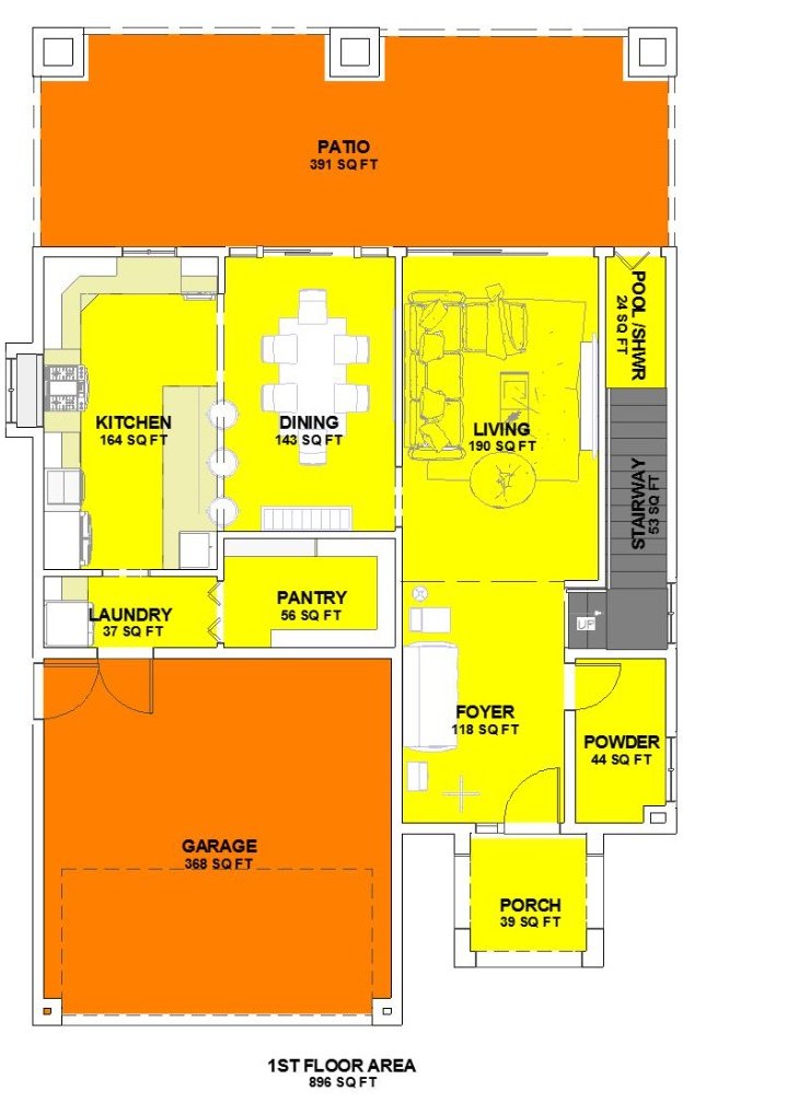 First floor plan