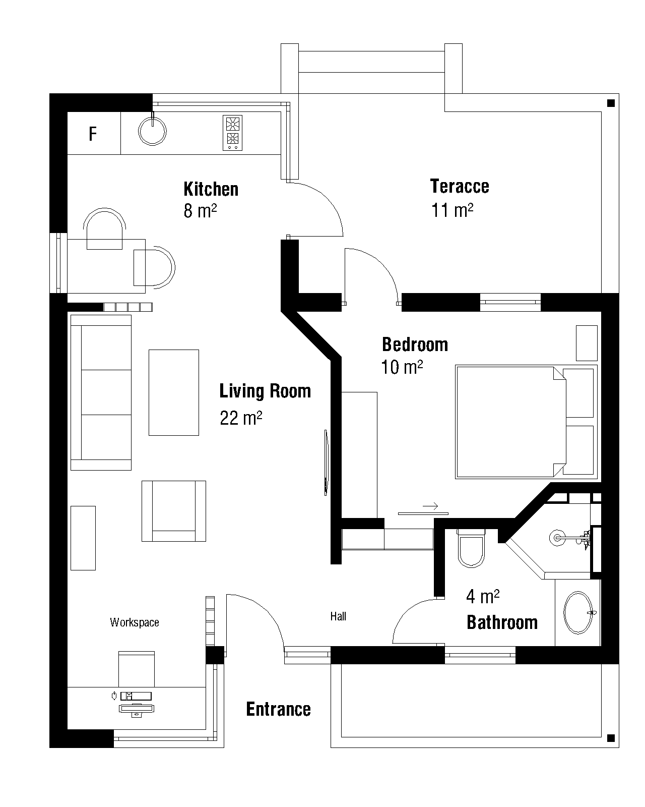 Floor plan model