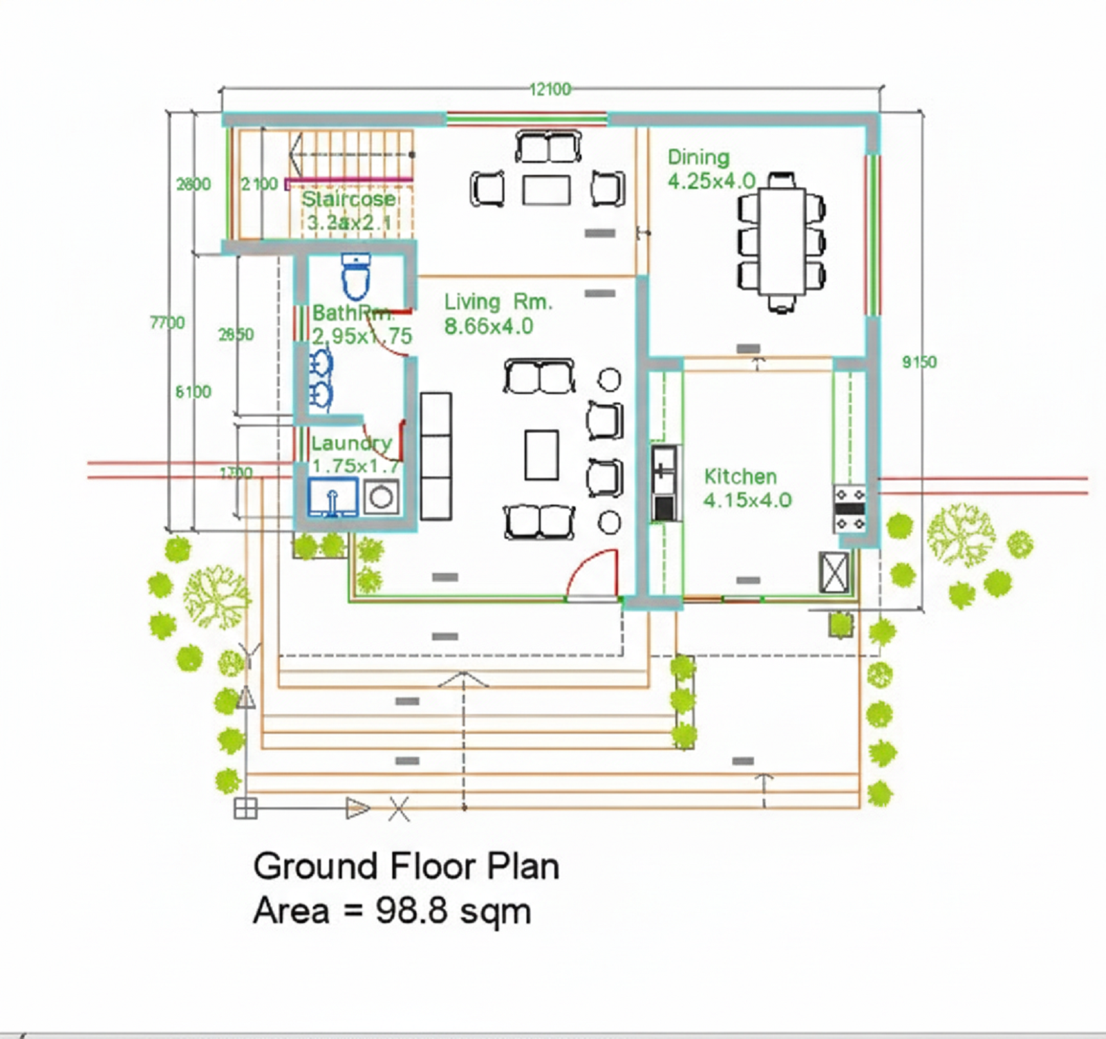 Ground floor plan