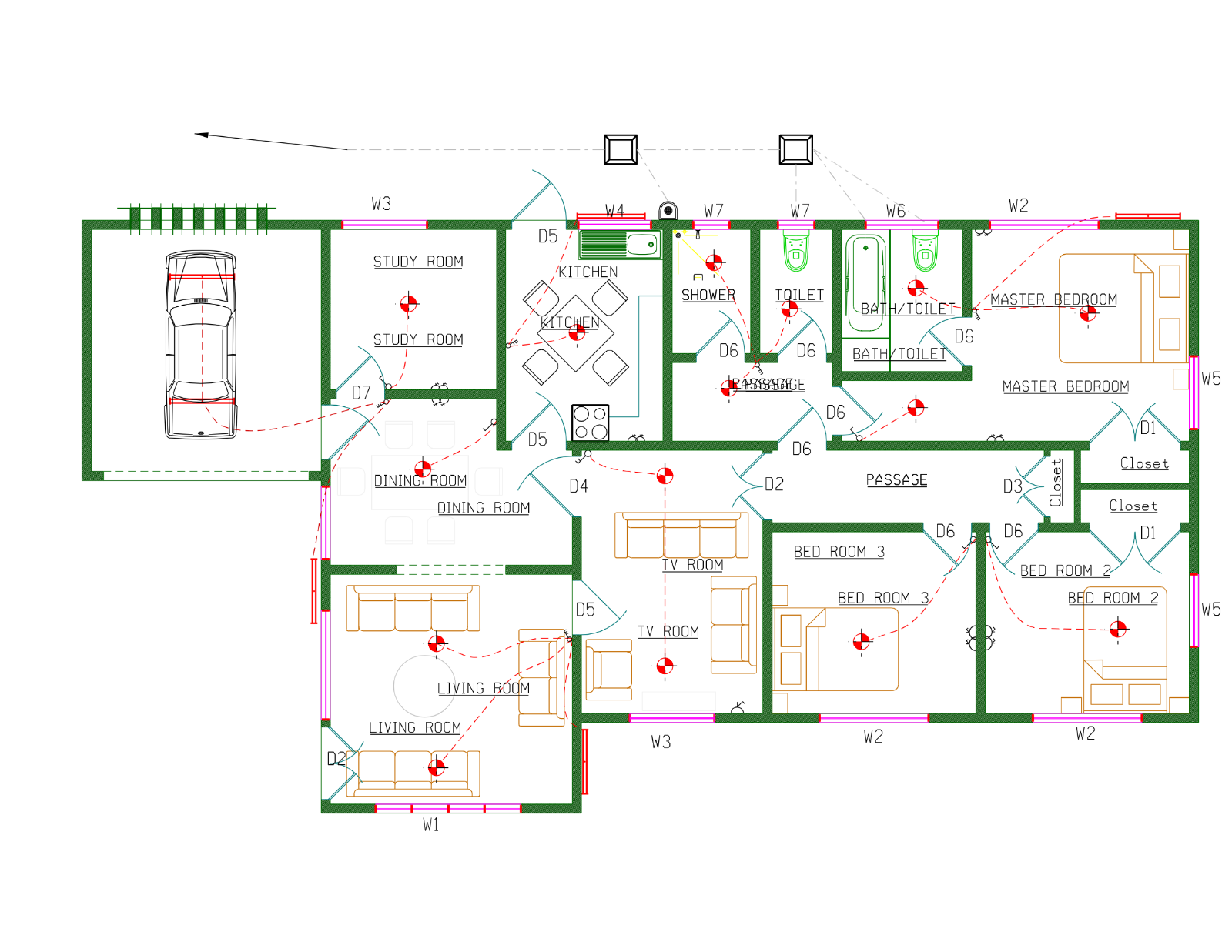 Floor plant 000 1  by maxai