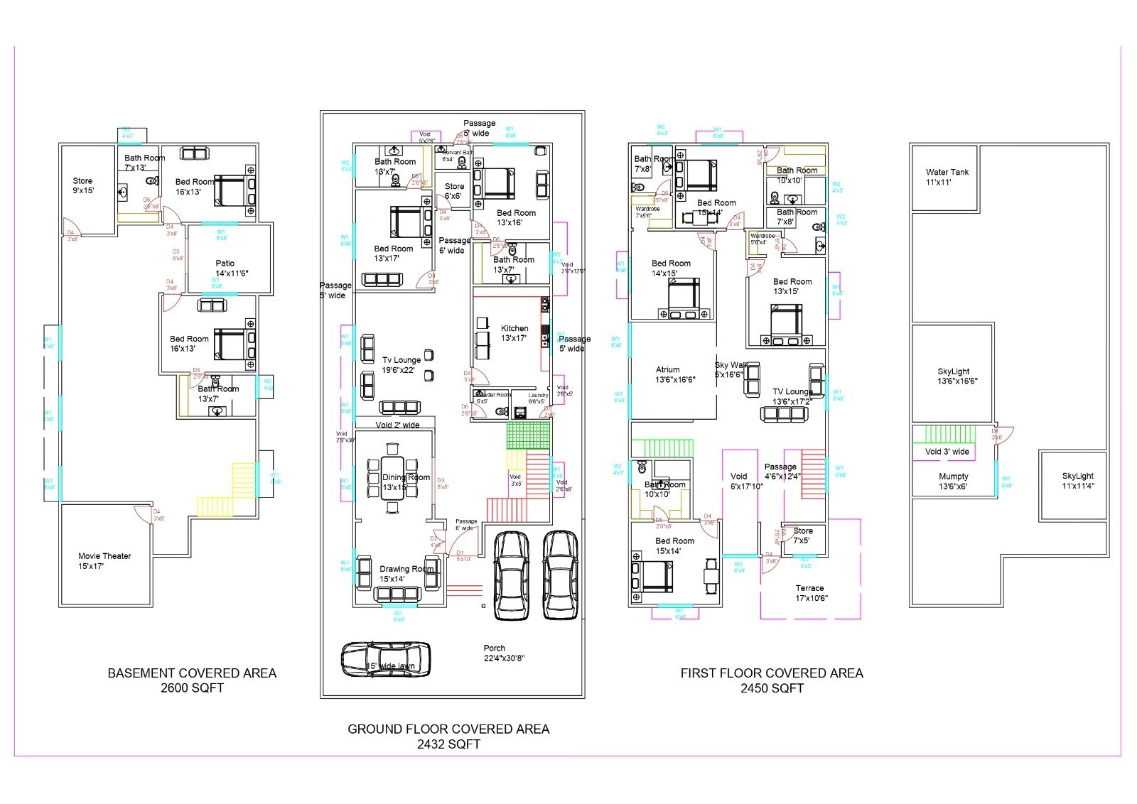Floor plans