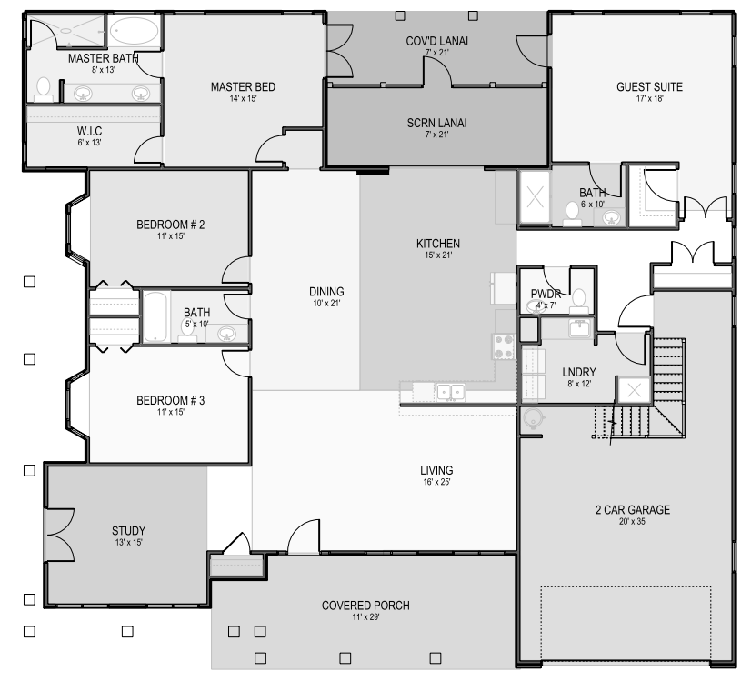 1st floor plan