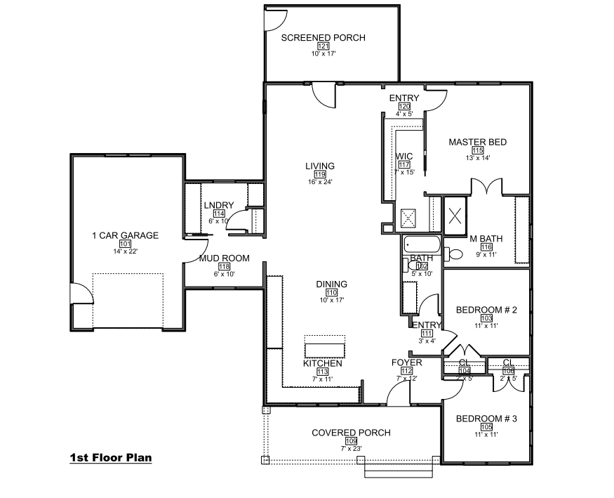 1st floor