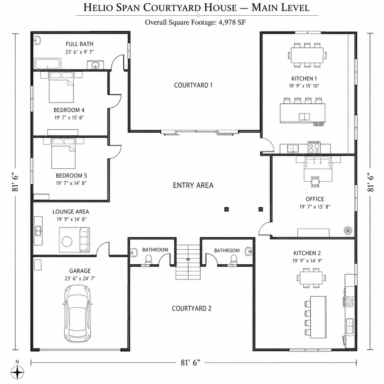 Main level helio span revised