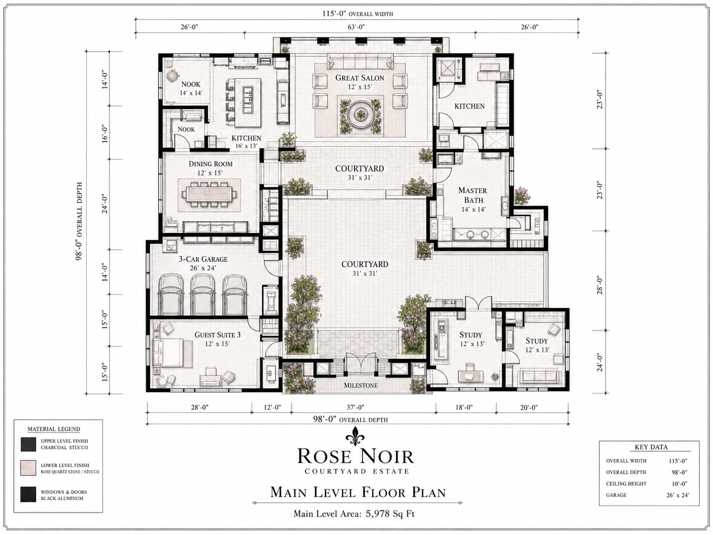 Revised floorplan main