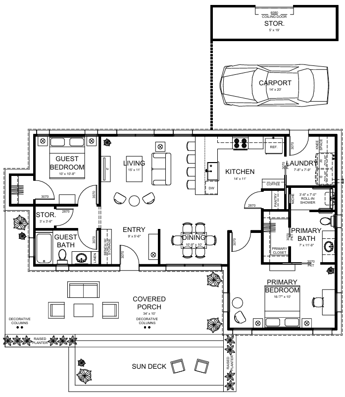 The cedar   floor plan