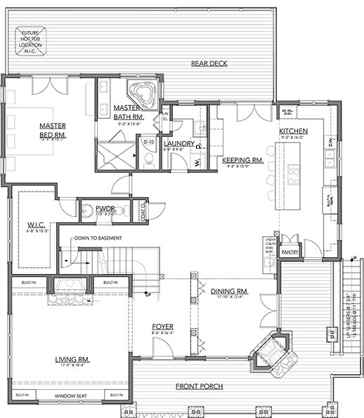 Rfd the cheshire first floor plan c