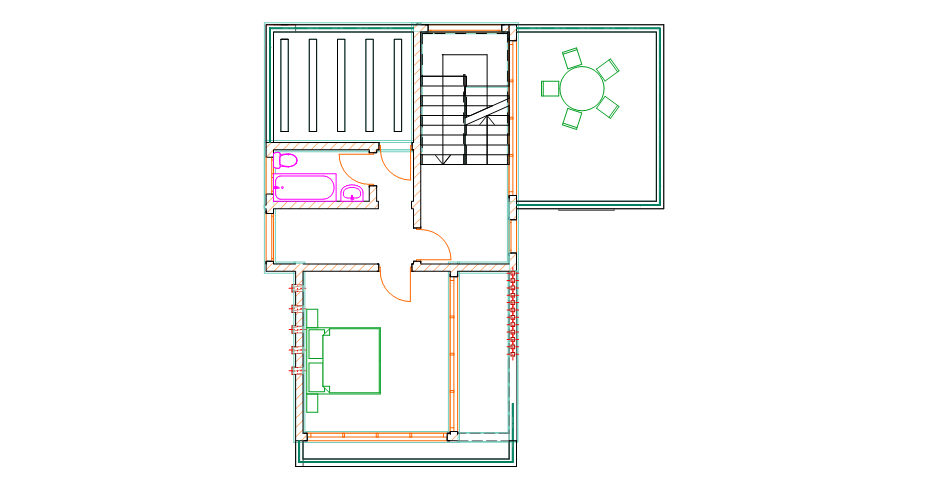 Second floor plan