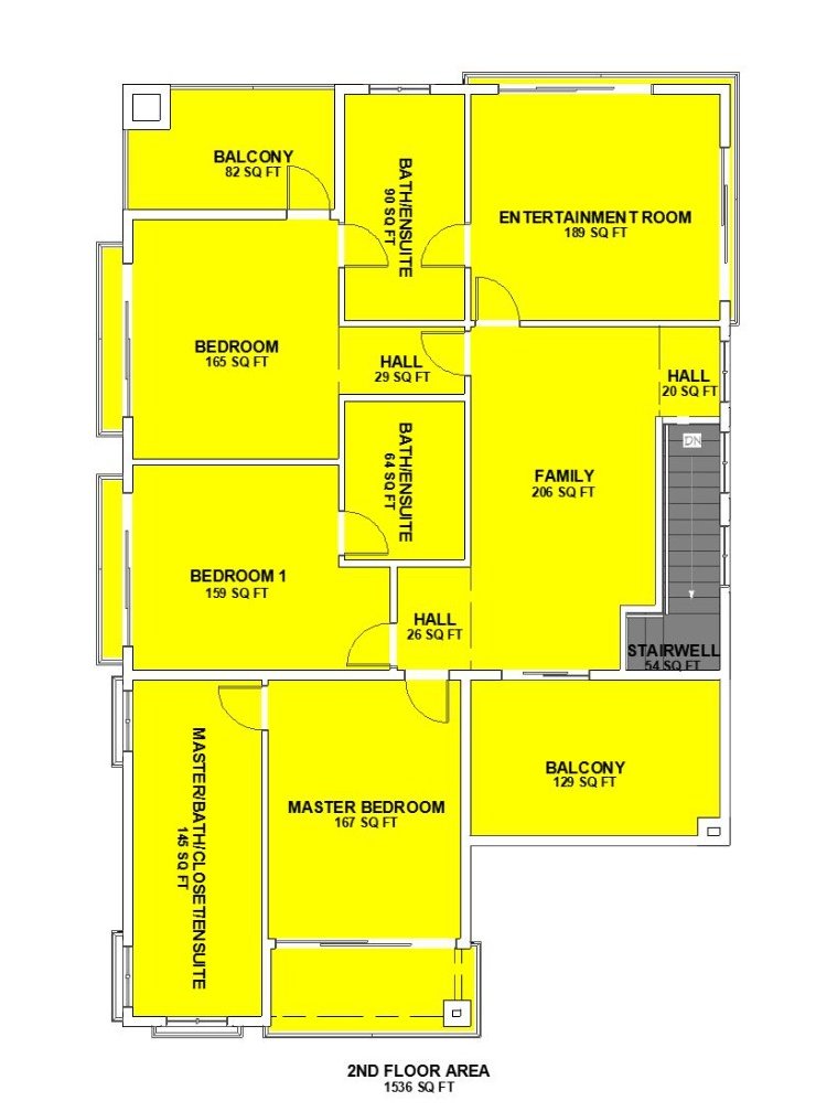 2nd floor plan