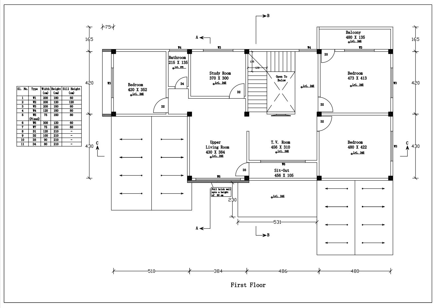 First floor