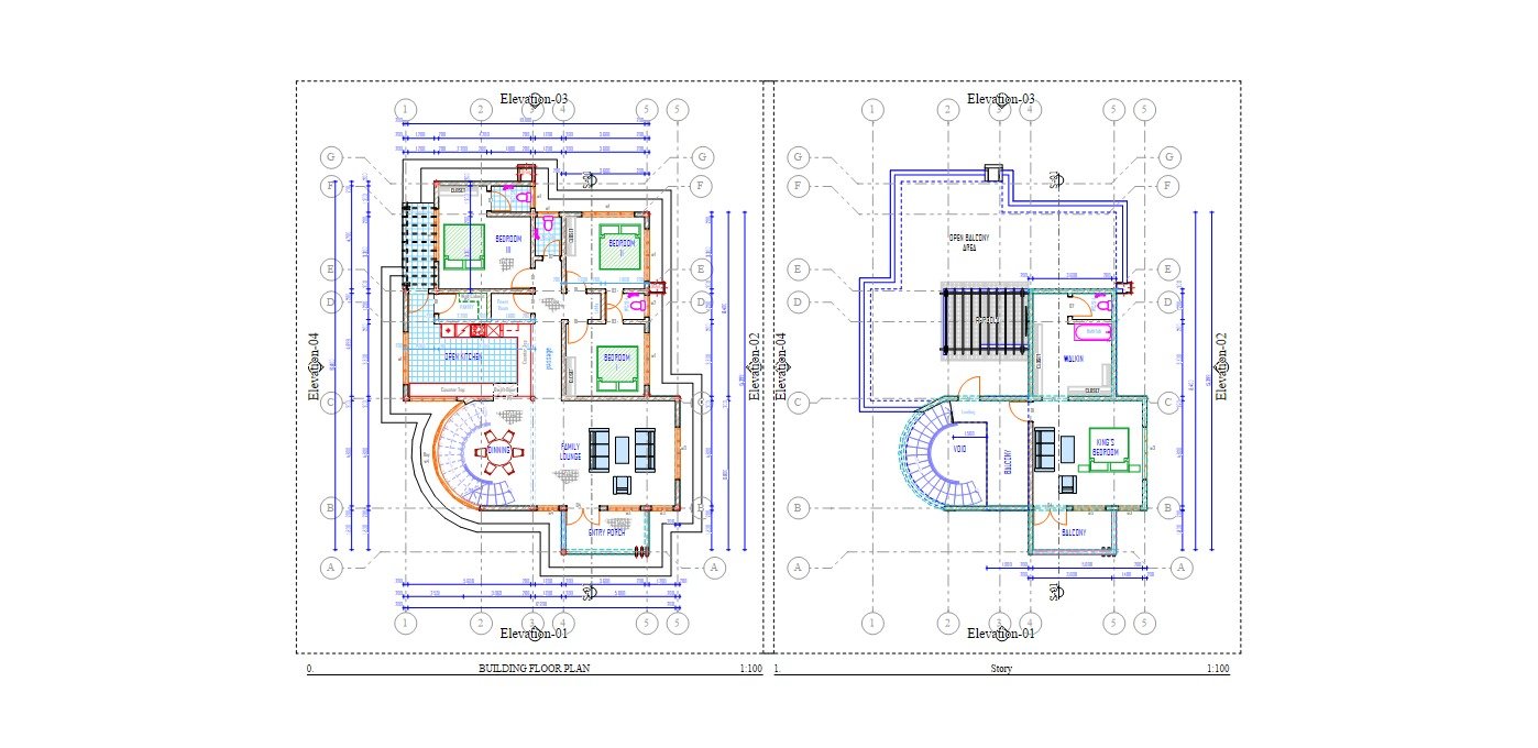 Ground and 1st floors