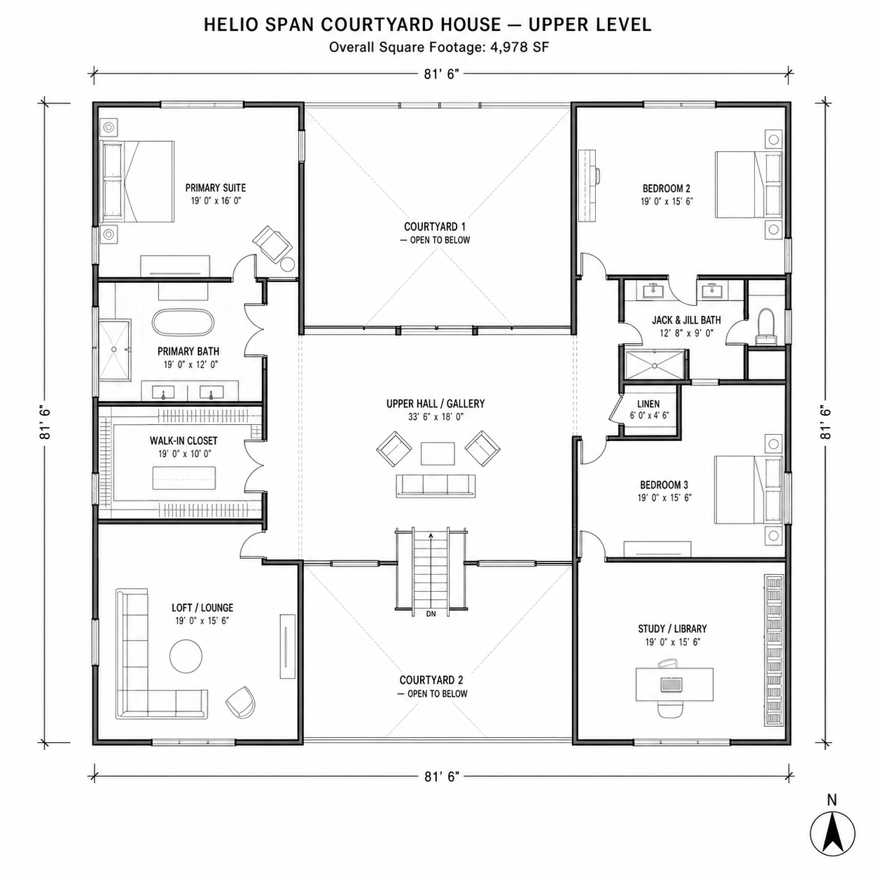 Helio span upper level floor plan revised
