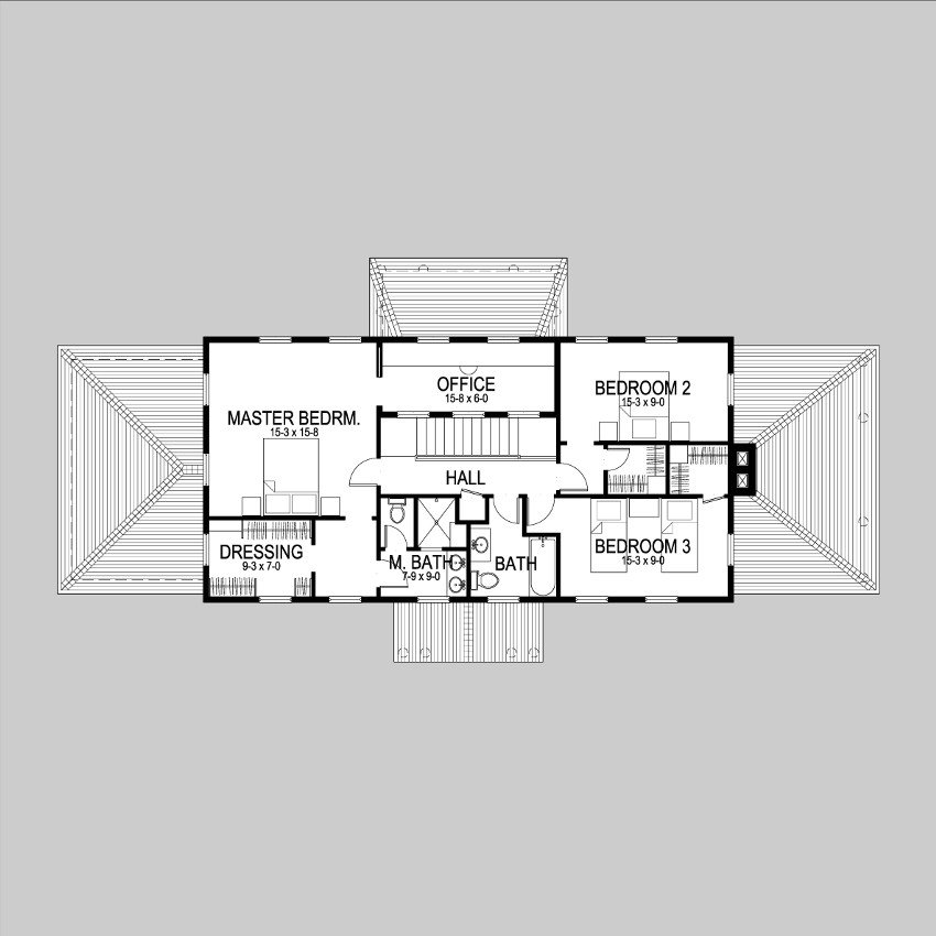 Pickering second floor plan